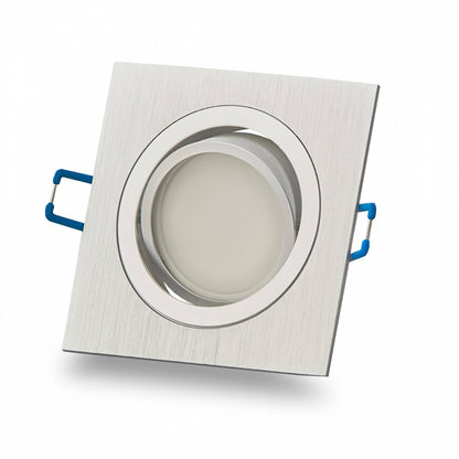 LED Einbaustrahler flach eckig 3-6,5W Leuchte Deckenlampe 75mm 230V