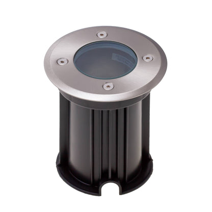 LED Bodeneinbaustrahler 1-9W Bodenspot GU10 rund IP65 Bodenstrahler Edelstahl