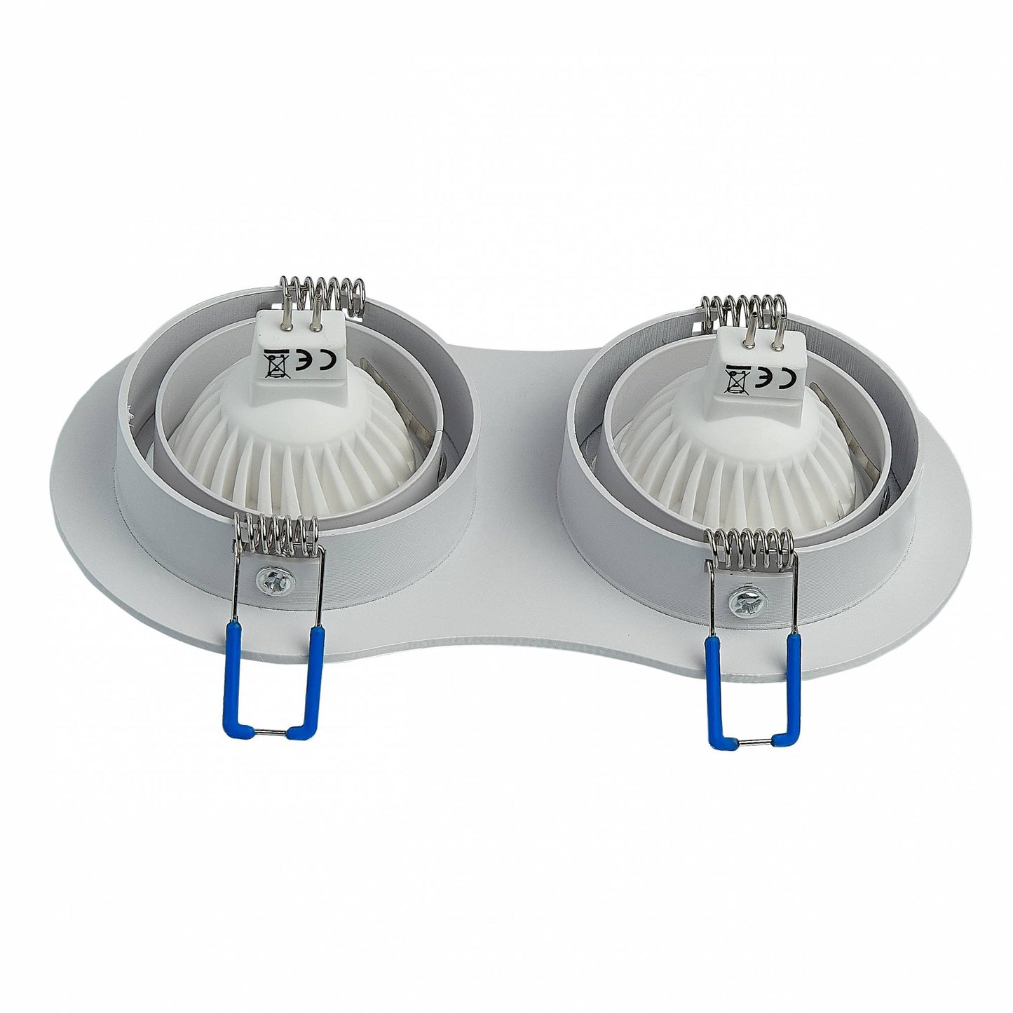 LED Einbaustrahler 1 2 3 flammig schwenkbar flach 5-7 Watt MR16 Einbau-Spot