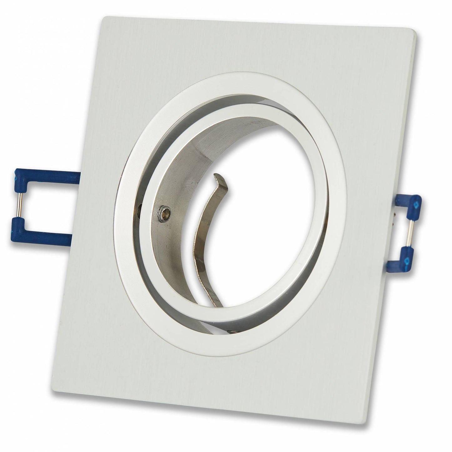 LED Einbaustrahler eckig weiß 1-9W Deckenspot Leuchte GU10 Spot 230V 75-80mm