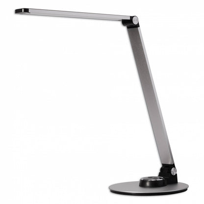 LED Tisch-Leuchte dimmbar mit USB Bürolampe Schreibtischlampe Büro 3 Lichtfarben