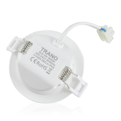 LED Einbaustrahler 30mm Bohrlochtiefe 6 Watt IP44 Spot Licht Wandleuchte