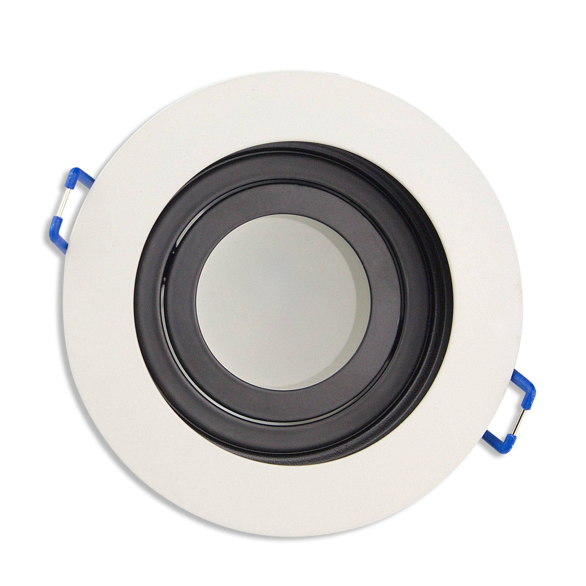 LED Einbaustrahler 3-6,5W eckig rund 230V flach Spot Strahler 90-95mm