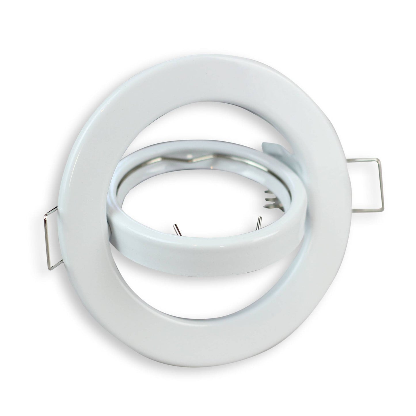 Einbaurahmen schwenkbar rund Rahmen Einbauleuchte 65mm Spot GU10 MR16 LED