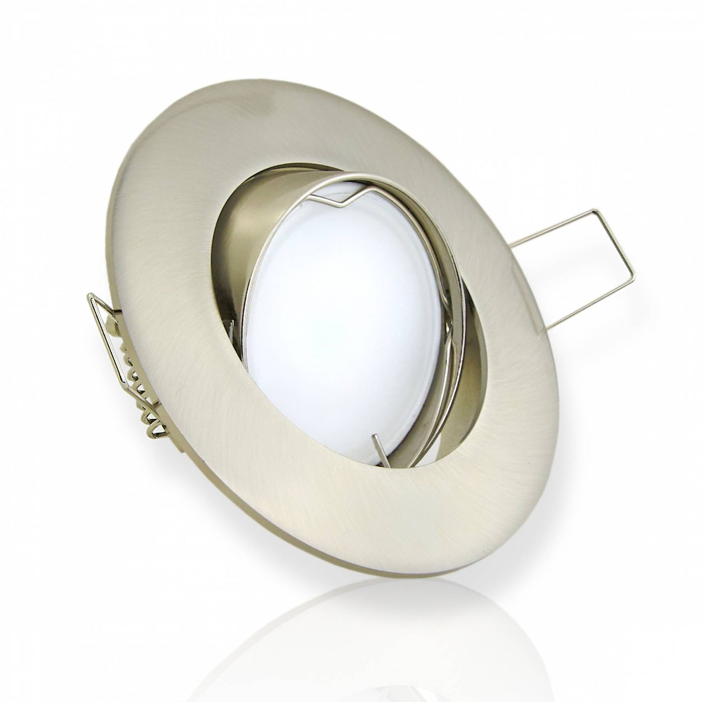 LED Einbaustrahler flach 3-6,5W Aluminium 230V Spot Einbauleuchte