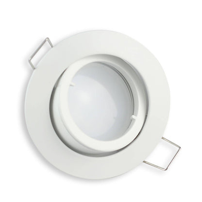 LED Einbaustrahler GU10 230 Volt 1-9 Watt rund eckig schwenkbar Einbauspot