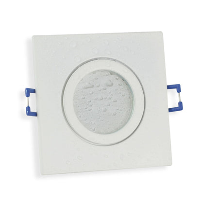 Einbaurahmen GU10 MR16 IP44 Badezimmer 60-70mm Rahmen Dusche Einbau-Spot LED