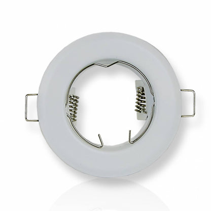 Einbaurahmen GU10 MR16 rund 55-60mm Gehäuse Einbauleuchte Einbauspot LED Halogen