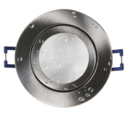 LED Einbaustrahler 230V GU10 Bad Badezimmer 1,2-9 Watt super flach rund Dusche