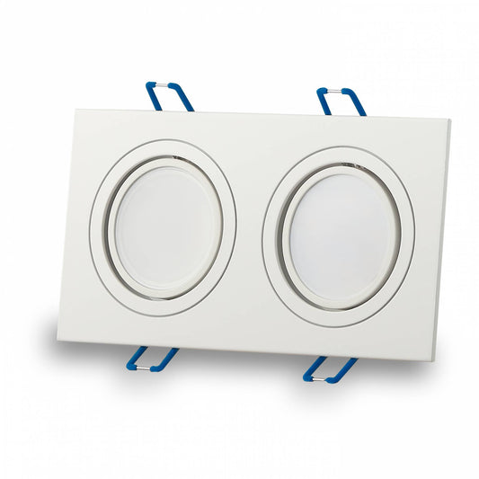 LED Einbaustrahler GU10 1-3 flammig Einbauspot Deckenleuchte schwenkbar 230V