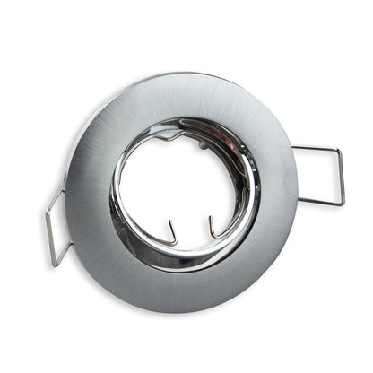 Einbaurahmen rund GU11 MR11 schwenkbar Gehäuse 35mm Einbaustrahler Einbauspot