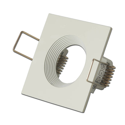 LED Einbaustrahler flach weiß eckig MR11 Einbau-Leuchte Deckenlampe 12V 55mm
