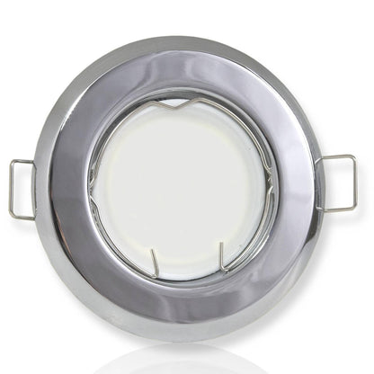 LED Einbaustrahler MR16 12V 5-7W rund Spot 55-60mm Lochmaß Einbauleuchte Panel