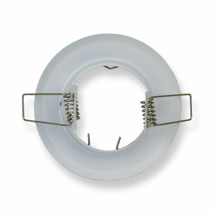 Einbaurahmen GU10 MR16 rund 55-60mm Gehäuse Einbauleuchte Einbauspot LED Halogen
