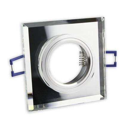 LED Einbaustrahler Glas super flach 3-6,5W Spot Einbauleuchte Panel