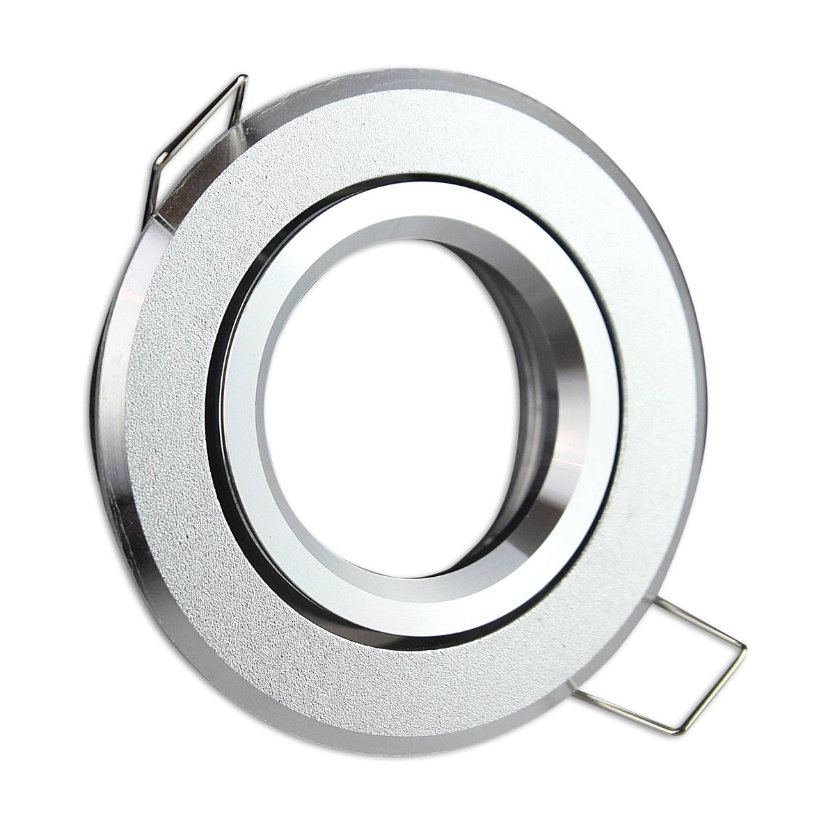 Einbaurahmen rund GU10 MR16 schwenkbar 70-73mm Gehäuse Einbaustrahler Spot