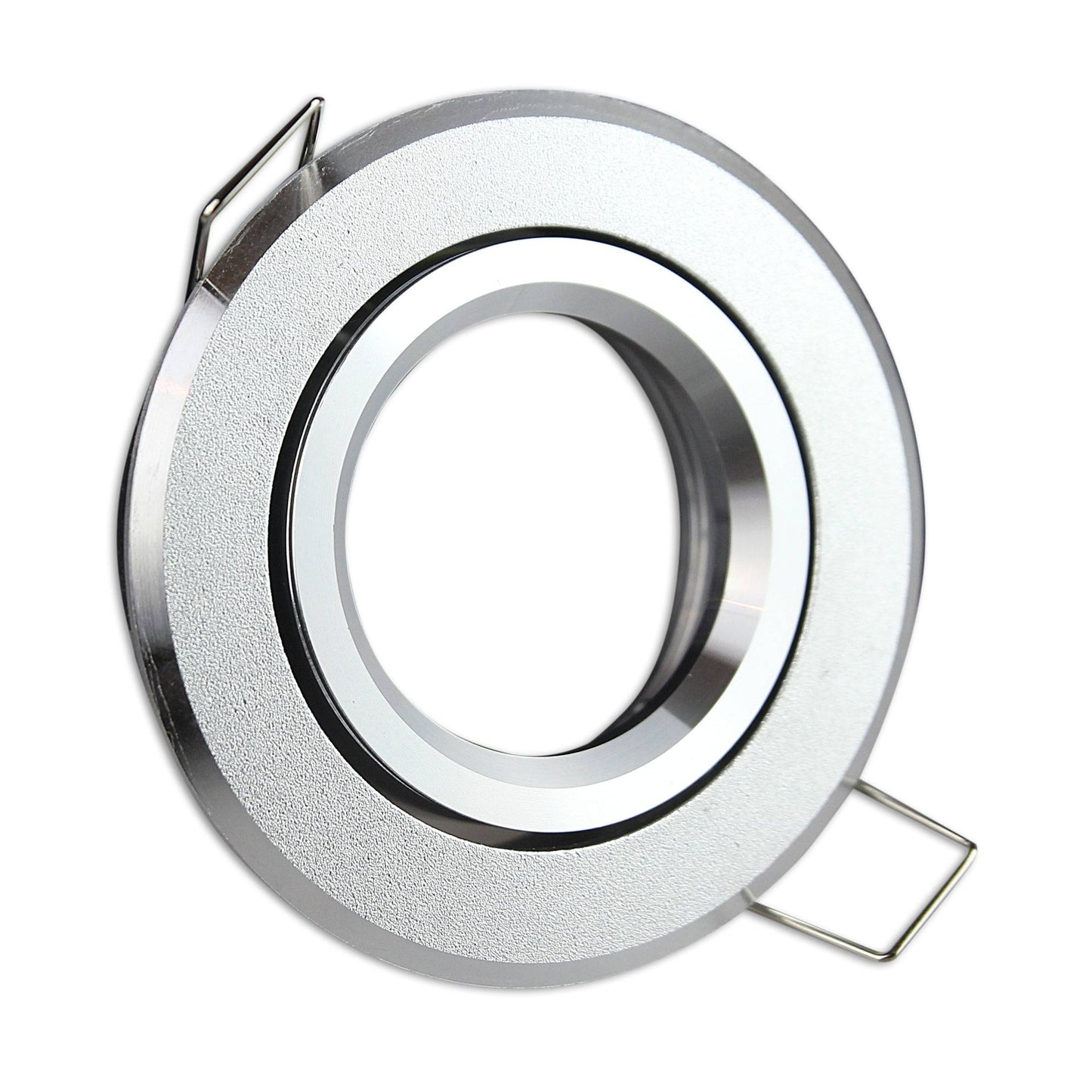 Einbaurahmen rund GU10 MR16 schwenkbar 70-73mm Gehäuse Einbaustrahler Spot