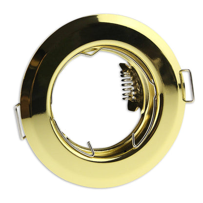 Einbaurahmen GU10 MR16 rund 55-60mm Gehäuse Einbauleuchte Einbauspot LED Halogen