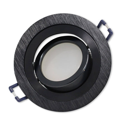 Einbaurahmen GU10 MR16 rund Gehäuse Einbauleuchte Ø75-85mm Bohrloch Spot LED