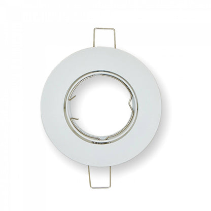Einbaurahmen rund GU10 MR16 schwenkbar 75-80mm Gehäuse Einbaustrahler Spot LED