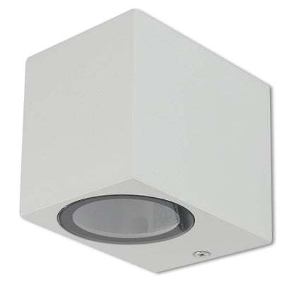 Wandleuchte Außen-Leuchte Außenlampe IP44 Aluminium GU10 Gartenlampe Wandlampe