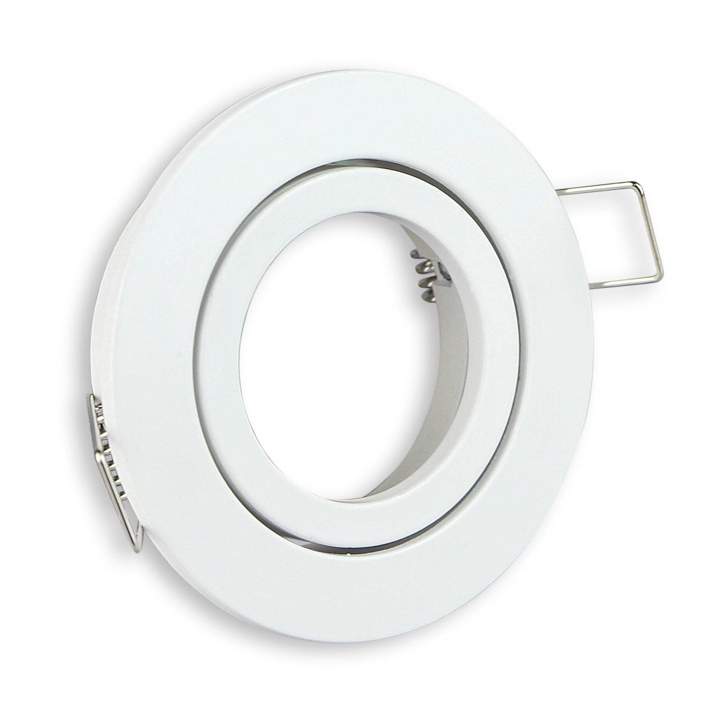 Einbaurahmen rund GU10 MR16 schwenkbar Rahmen 70mm Einbauleuchte Einbauspot LED