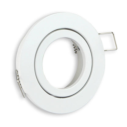 Einbaurahmen rund GU10 MR16 schwenkbar Rahmen 70mm Einbauleuchte Einbauspot LED