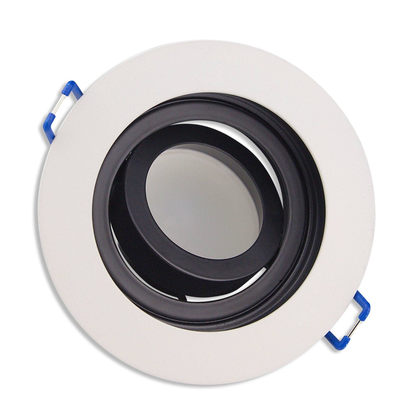LED Einbaustrahler 3-6,5W eckig rund dimmbar 230V flach Spot Strahler 90-95mm