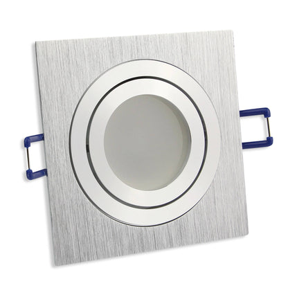 LED Einbaustrahler MR16 12 Volt 5-7W rund eckig Spot 80mm Bohrloch Licht