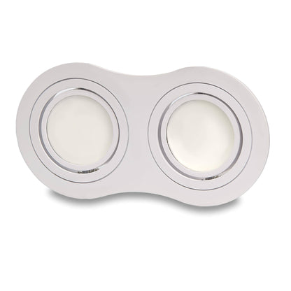 LED Einbaustrahler 1 2 3 flammig schwenkbar flach 5-7 Watt MR16 Einbau-Spot