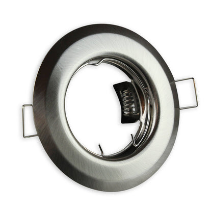 Einbaurahmen GU10 MR16 rund 55-60mm Gehäuse Einbauleuchte Aluminium Einbauspot