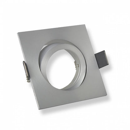 LED Einbaustrahler GU10 12 Volt 5-7 Watt rund eckig schwenkbar Einbauspot 70mm