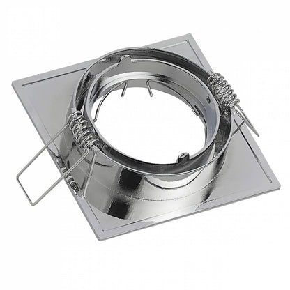 LED Einbaustrahler eckig schwenkbar 3W-6,5W 230V flach Spot Strahler 72-75mm
