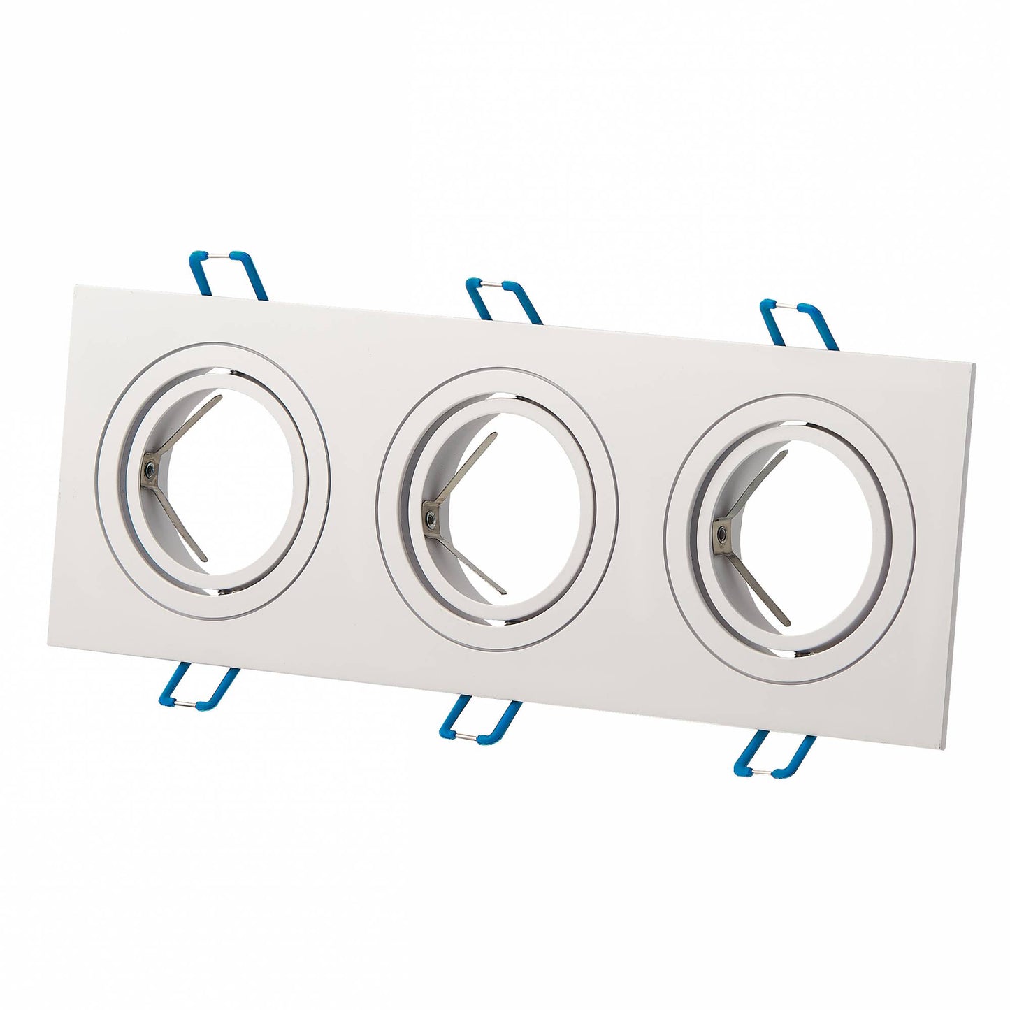 LED Einbaustrahler flach eckig 3W 5W 6,5W Einbaurahmen Deckenspot 230V