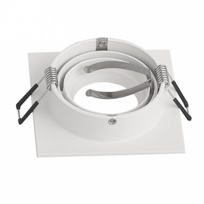 LED Einbaustrahler eckig dimmbar 3-6,5W 230V Spot Einbauleuchte 80mm Panel