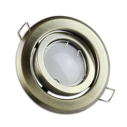 LED Einbaustrahler MR16 12V, rund & schwenkbar, 5–7W, 80–85 mm