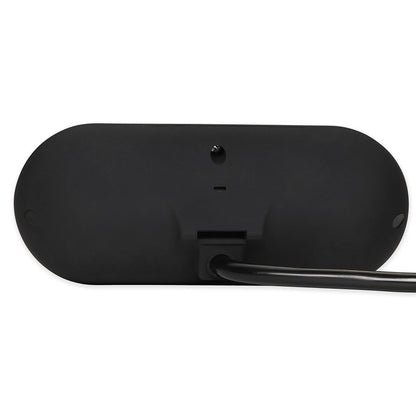 Tisch-Steckdose 2-fach 2x USB schwarz Küche Büro Steckdosenleiste Schreibtisch