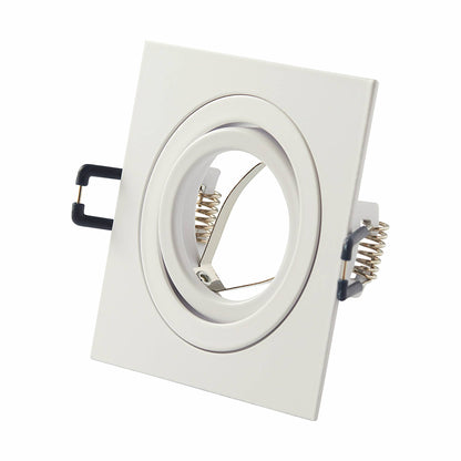 LED Einbaustrahler eckig dimmbar 230V flach Einbau-Spot Lampe 75-85mm