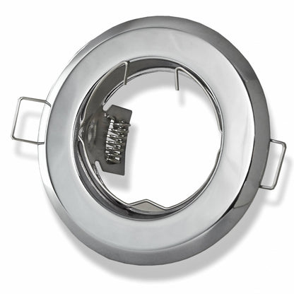 Einbaurahmen GU10 MR16 rund 55-60mm Gehäuse Einbauleuchte Einbauspot LED Halogen