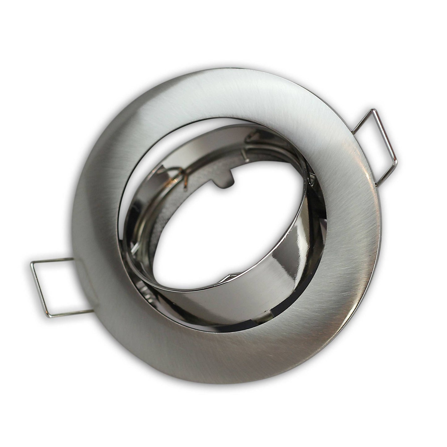 Einbaurahmen schwenkbar rund Rahmen Einbauleuchte 75mm Spot GU10 MR16 LED Halogen