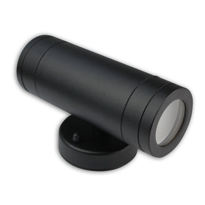 LED Wandleuchte Außen-Leuchte 1-9W IP44 2xGU10 Wandlampe Garten-Lampe 160mm up