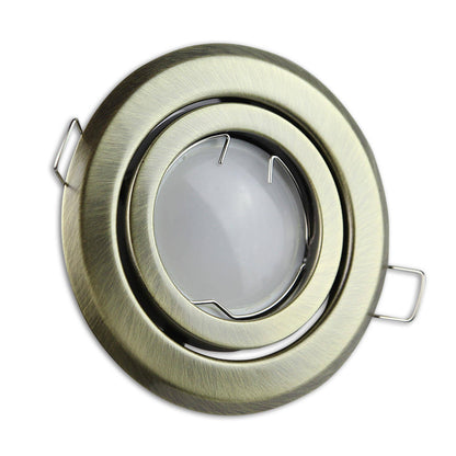 LED Einbaustrahler MR16 12V, rund & schwenkbar, 5–7W, 80–85 mm