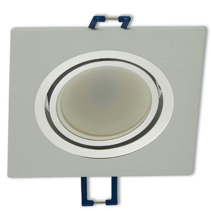 LED Einbaustrahler eckig 5-7W Deckenleuchte Einbauleuchte 75-80mm flach Spot