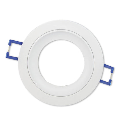 LED Einbaustrahler rund eckig 230V flach Spot Strahler 75mm