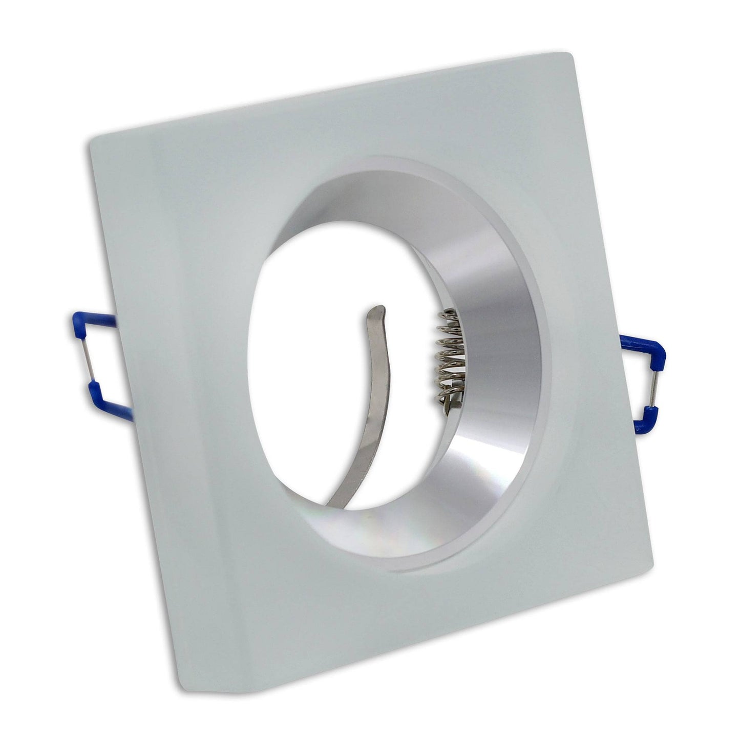 LED Einbaustrahler Glas matt flach 3W 5W 6,5W Einbauspot 70mm Leuchte