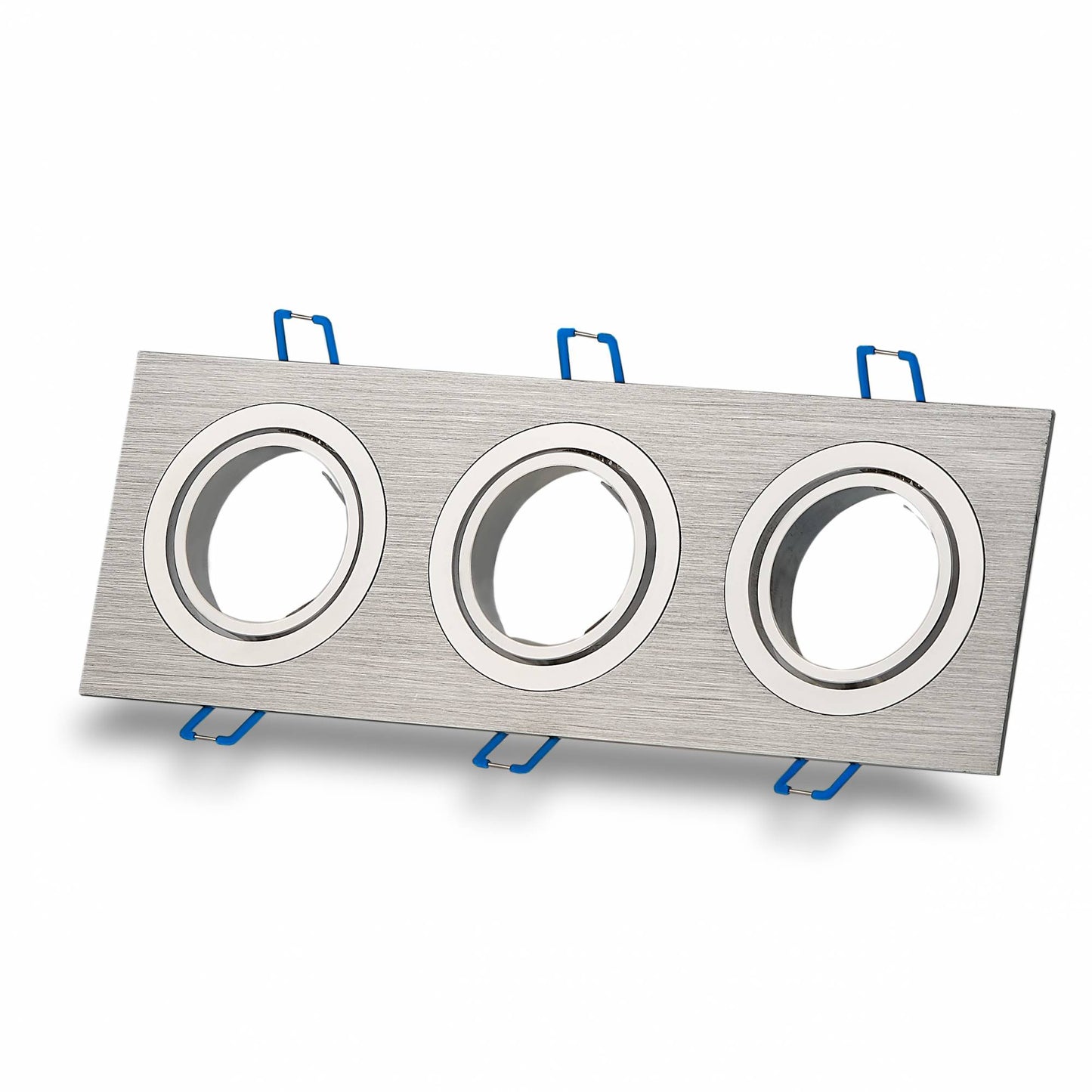 LED Einbaustrahler 1-9W 1 2 3 flammig schwenkbar eckig flach GU10 230V