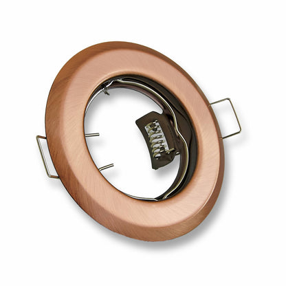 Einbaurahmen GU10 MR16 rund 55-60mm Gehäuse Einbauleuchte Einbauspot LED Halogen