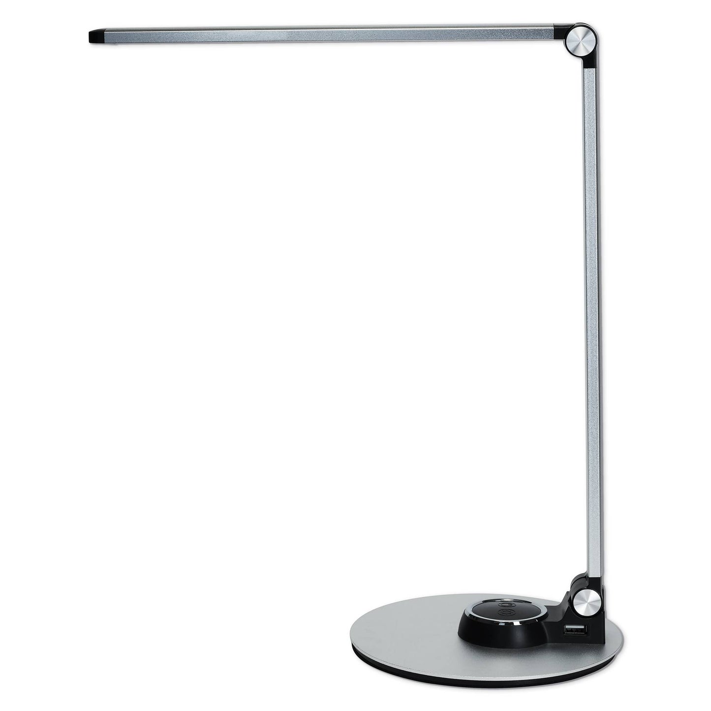 LED Schreibtisch-Lampe dimmbar 3 Farbstufen USB Büroleuchte Büro Tisch-Leuchte