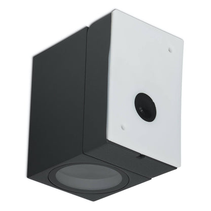 LED Wandleuchte eckig schwenkbar 1-9W IP44 Wandlampe Außenleuchte 230V GU46
