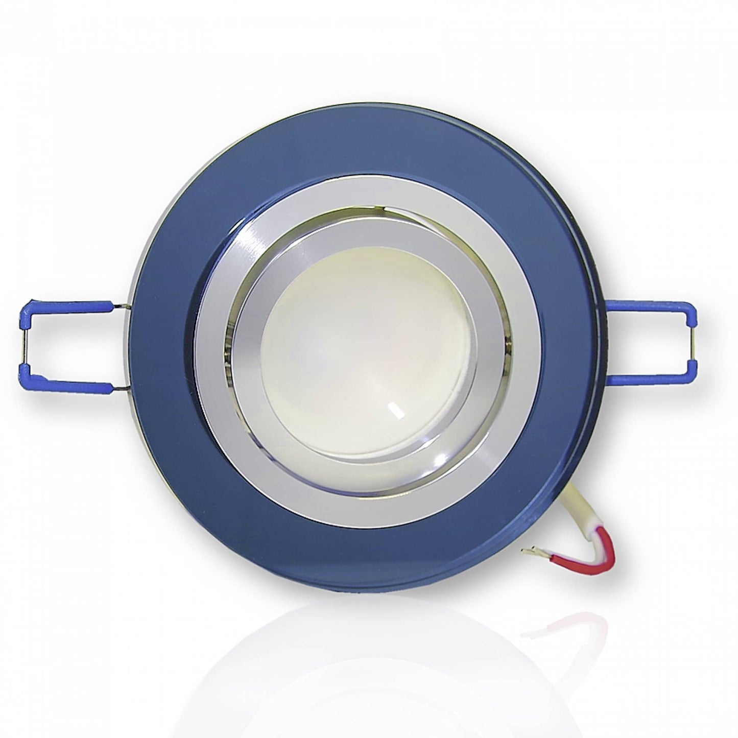 LED Einbaustrahler Glas schwenkbar flach 3-6,5W 230 Volt Einbauspot Lampe